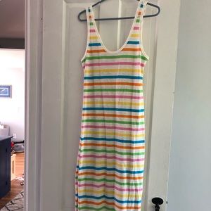 J.Crew Striped Midi Dress - NWT